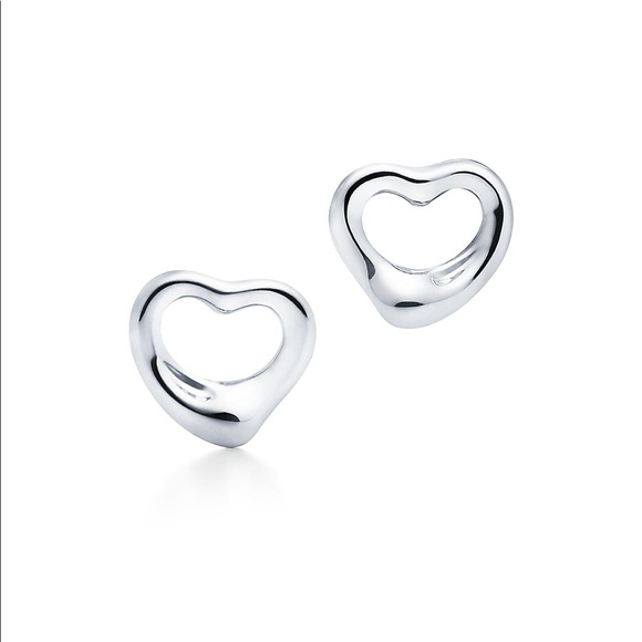 Tiffany & Co. Jewelry - Tiffany Elsa Peretti Sterling Silver Heart Studs